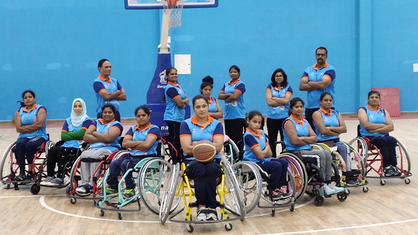 MDL Support to Wheelchair Basketball Federation of India in 2020