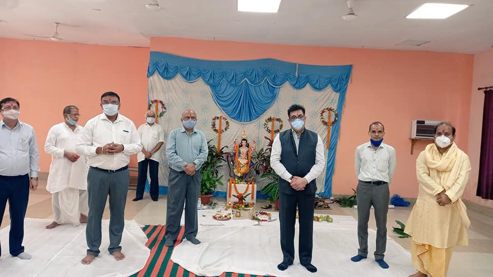 Vishwakarma Puja was organized at MECON