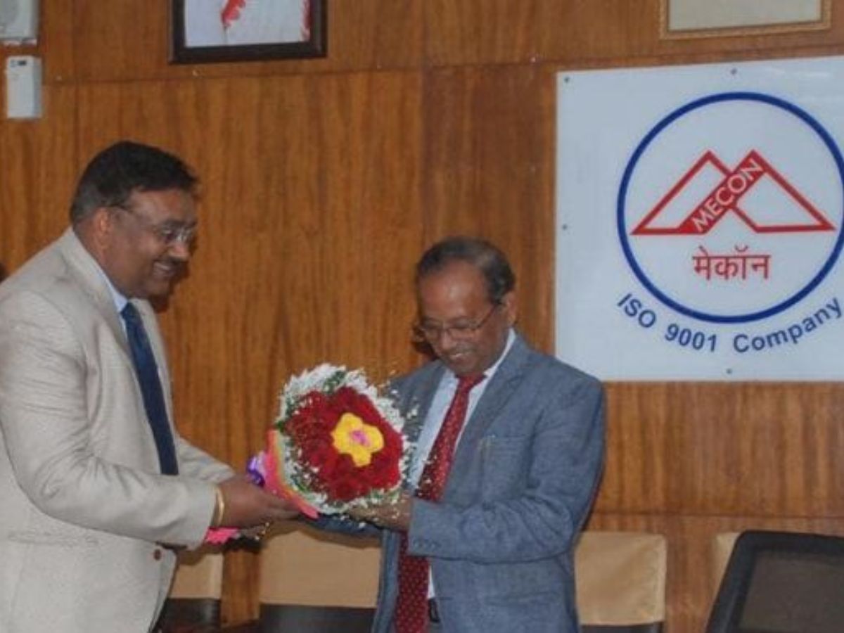 Shri Nagendra Nath Sinha, IAS, Secretary to GoI visited MECON Limited