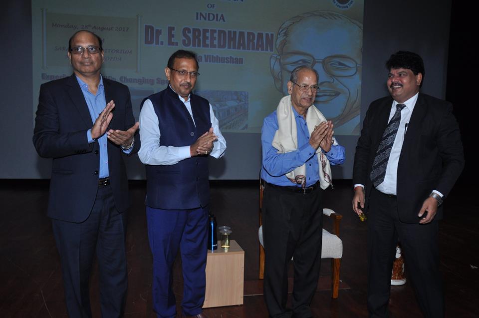 Padma Vibhushan Dr. E. Sreedharan share the success mantra for young engineers