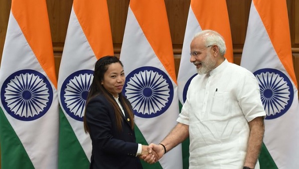 PM congratulates Mirabai Chanu for winning Silver medal in weightlifting at Tokyo Olympics 2020