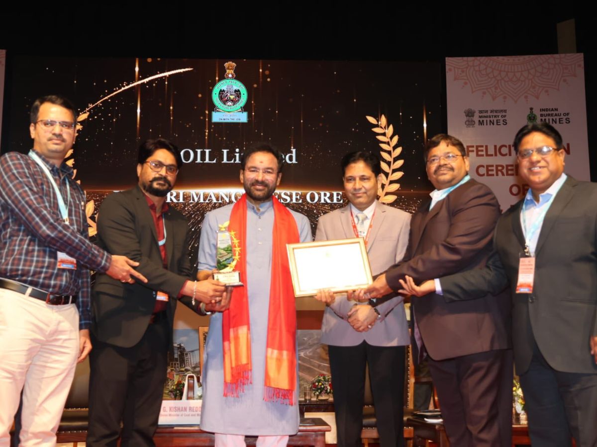 MOIL Gets 5-Star Recognition for Three Mines