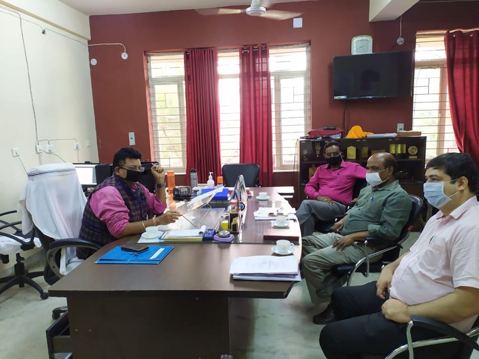 Senior officials of MECON visited office of MSME