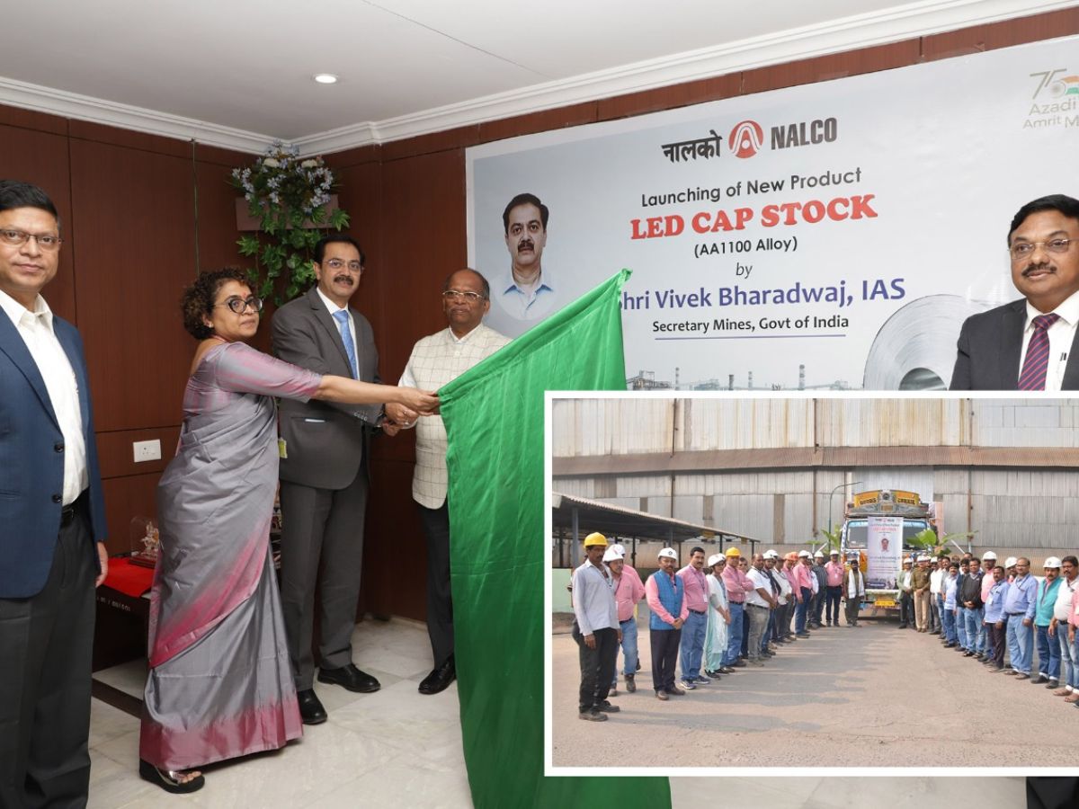 New Downstream Product of NALCO Launched by Secretary, Mines, GoI