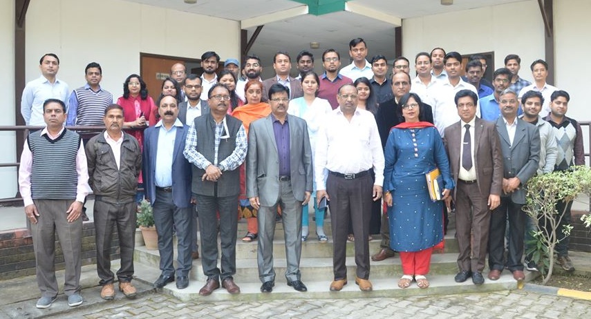 Shri PK Gupta CMD visited NBCC Ghitorni Training Centre TSDC