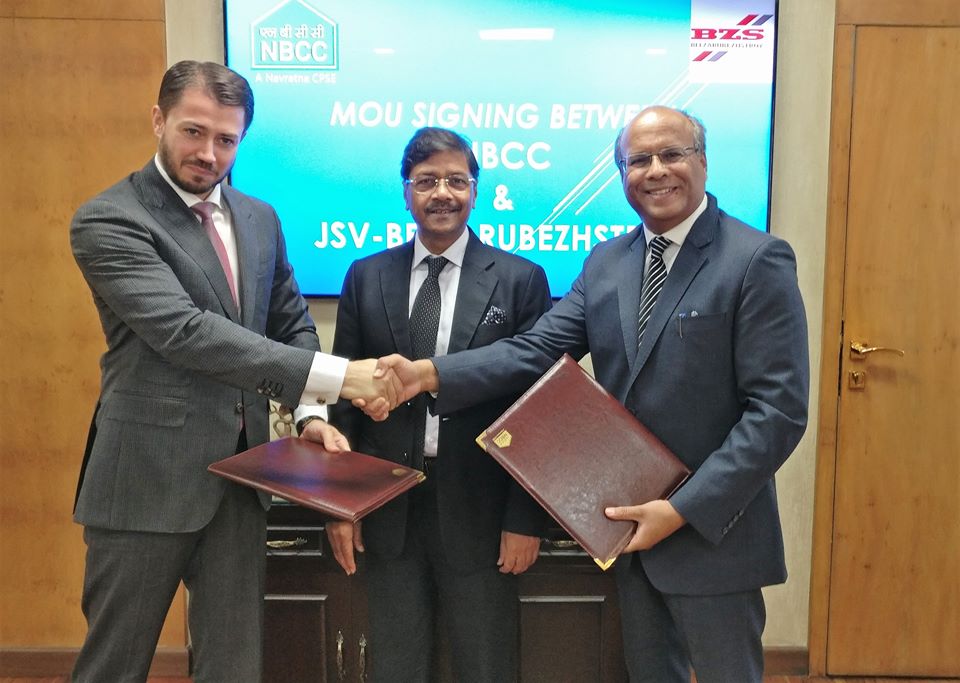 NBCC signs MoU with JSV Belzarubezhstroy BZS Republic of Belarus