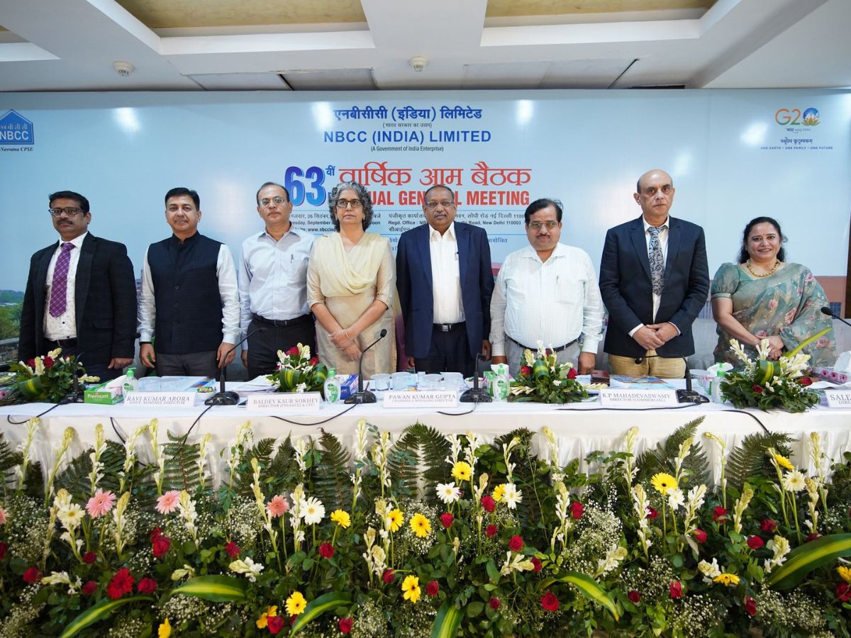 NBCC holds its 63rd Annual General Meeting; Declared Final Dividend