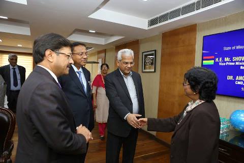 NBCC and Mauritius Delegation Business Meet(Platts)