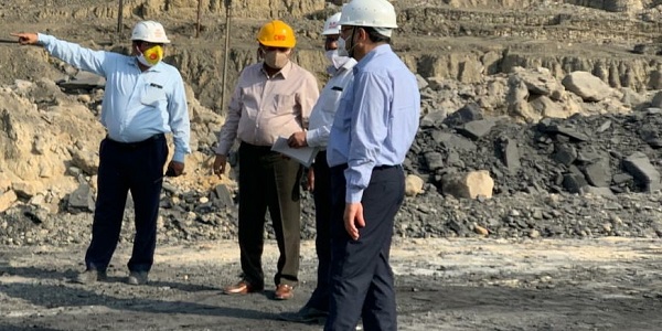 Chairman Coal India Limited Shri Sutirtha Bhattacharya visits NCL