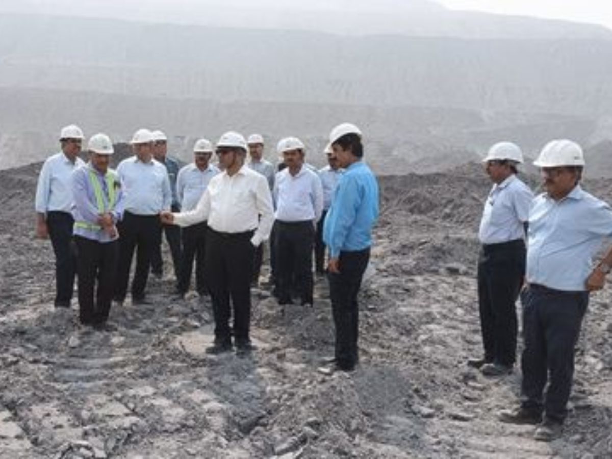 NCL CMD Bhola Singh visited Dudhichua Project