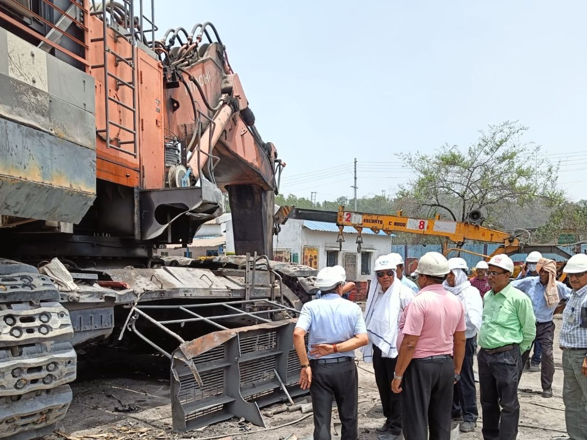 NCL CMD inspects one of the biggest Coal Mine of the Nation