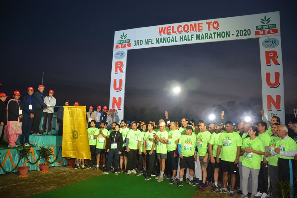 NFL nangal organises 3rd half marathon