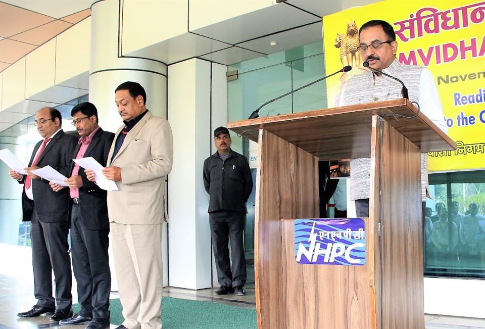 NHPC Celebrated Samvidhan Diwas