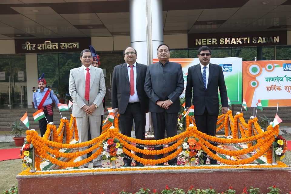 NHPC Celebrated India 71st Republic Day 