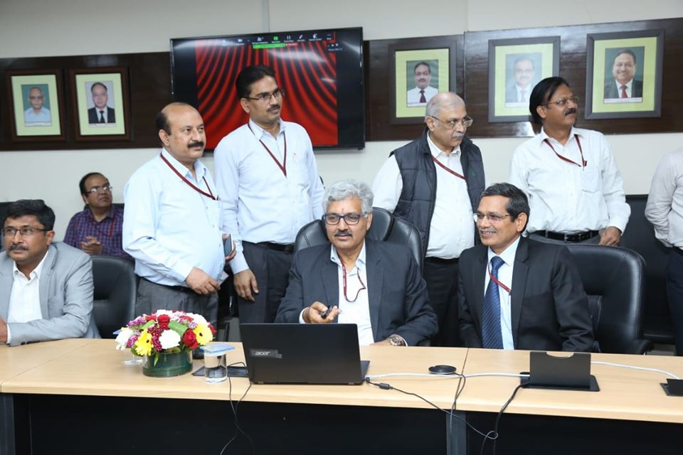 Shri A. K. Singh CMD NHPC Inaugurates Remote Operation Of TLDP-III And TLDP-IV