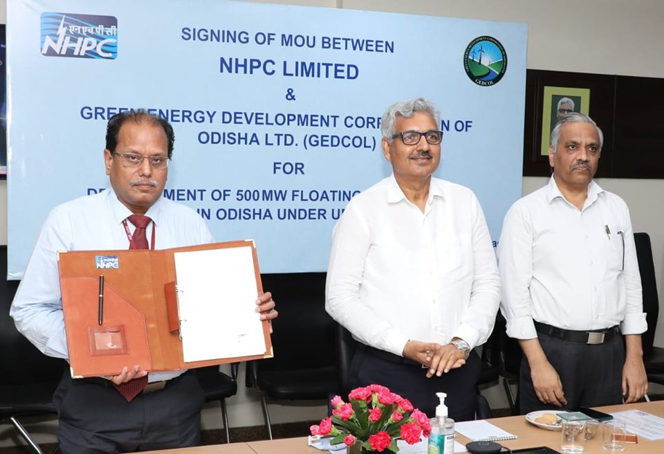 NHPC signs MoU with GEDCOL