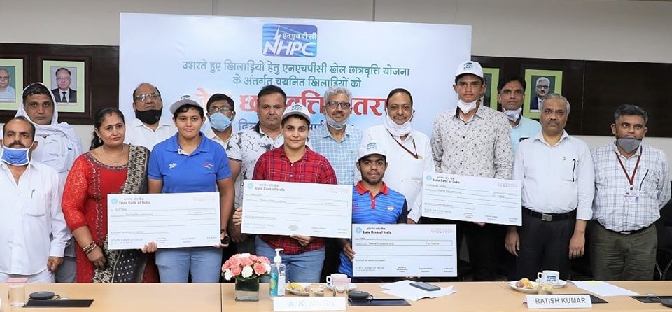 NHPC awards scholarships of Rs 52.64 lakh under NHPC sports scholarship scheme