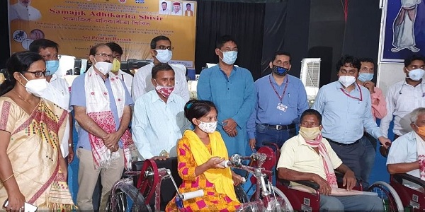 NHPC distributed Aids and Assistive devices to 327 Divyangjans
