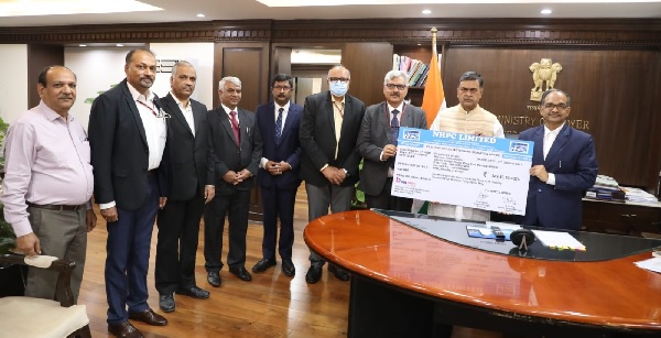 NHPC pays a final dividend of Rs. 249.44 Crore to Government