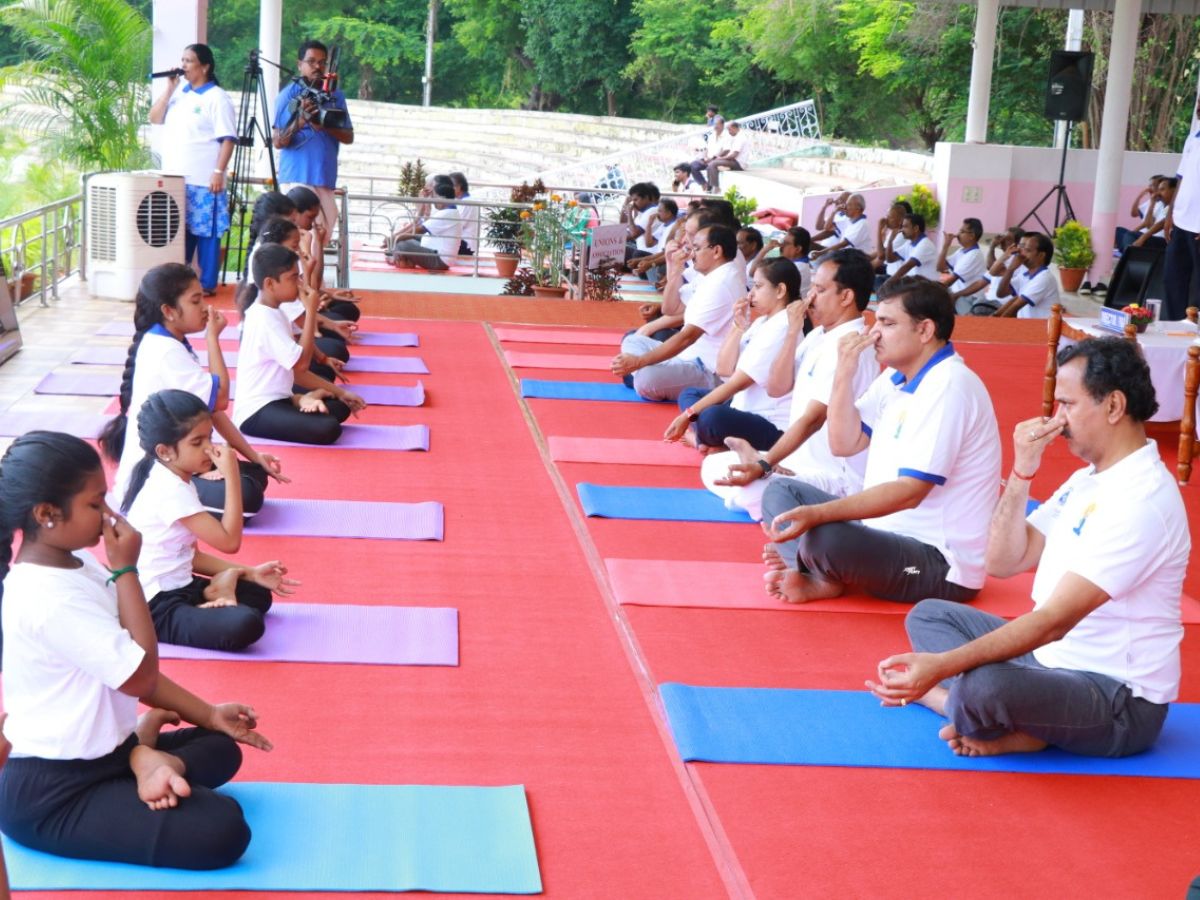 NLC India Limited observed International Day of Yoga
