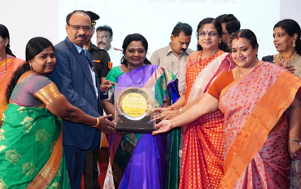 NLCIL conferred with best recognition award for WIPS