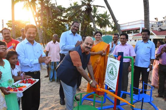 NLCIL provides Play Equipments to Children’s Park