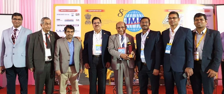 NMDC  received an award for innovative exhibiting Pavillion under large stall category