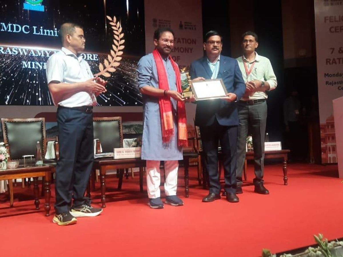 NMDC Mines conferred with 5-star rating for Sustainable Mining Practices