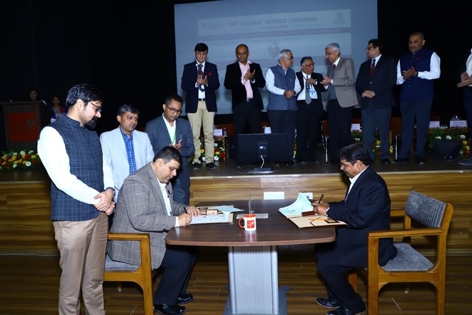 NRDC signs MOA with Ganpat University 