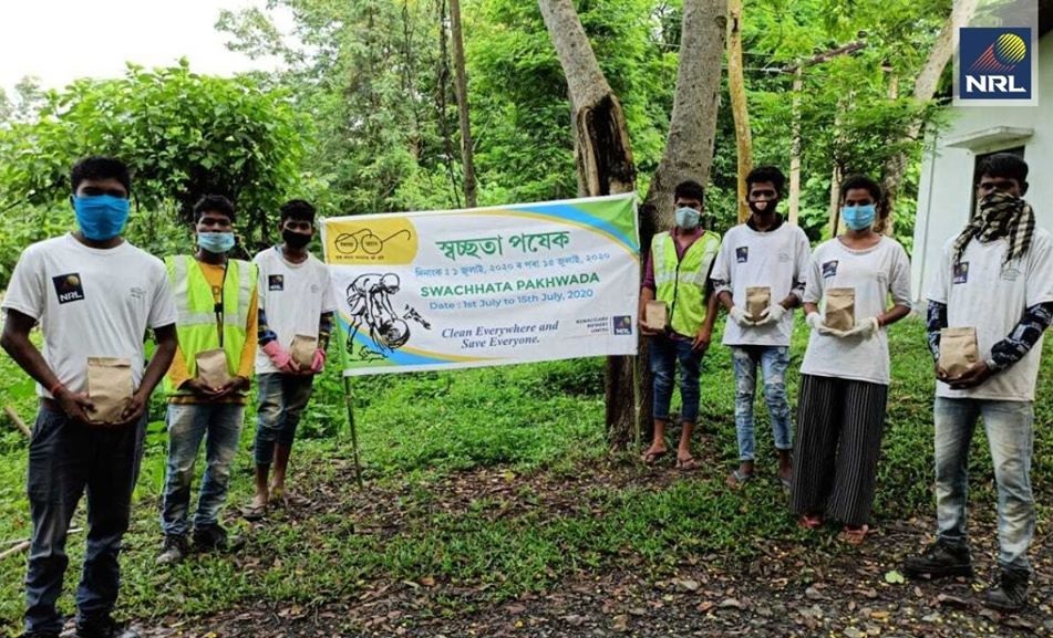 NRL Start Swachhata Pakhwada Campaign