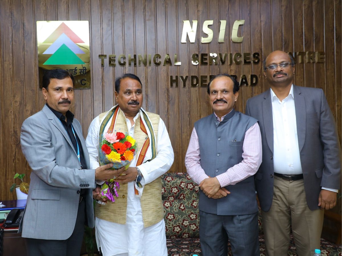 State Minister Bhanu Pratap Singh Verma applauds initiatives of NTSC Hyderabad