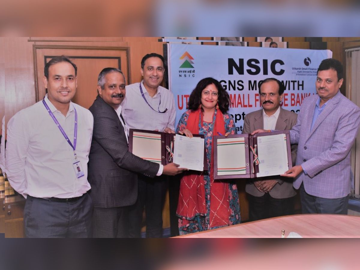 NSIC signs MoU with Utkarsh Small Finance Bank