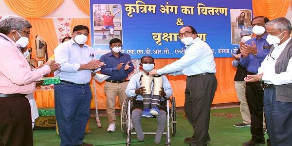 NTPC played a role of helping hand for disabled people