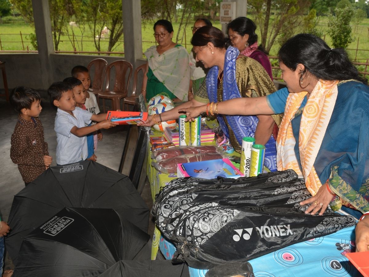 NTPC Bongaigaon, ER-II ladies club bring smiles among needy at Kokrajhar