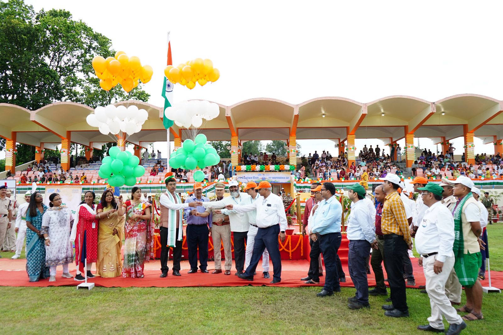 NTPC Bongaigaon joined the nation in celebrating the 79th Independence Day with great fervour