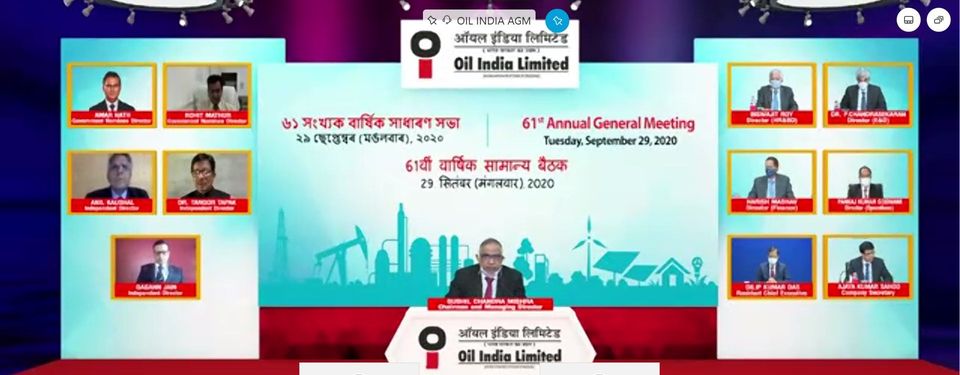 61st Annual General Meeting of Oil India Limited