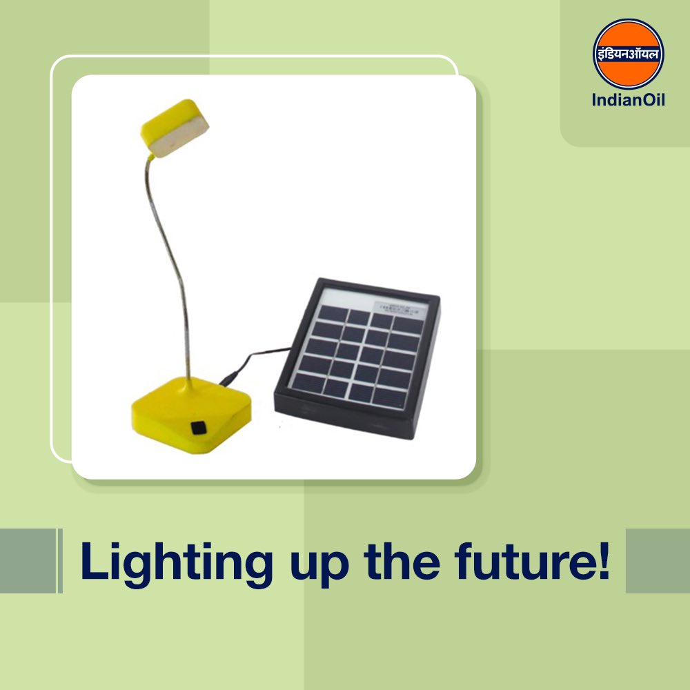 IndianOil provides solar lamps to students