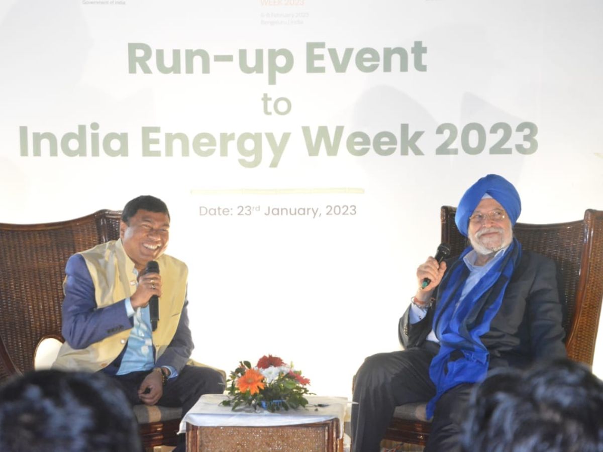 India Energy week 2023: Petroleum Minister and Assam CM graced run-up event in Guwahati