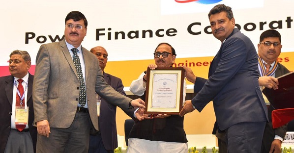 PFC bagged the coveted Award instituted by The Institution of Engineers (India)