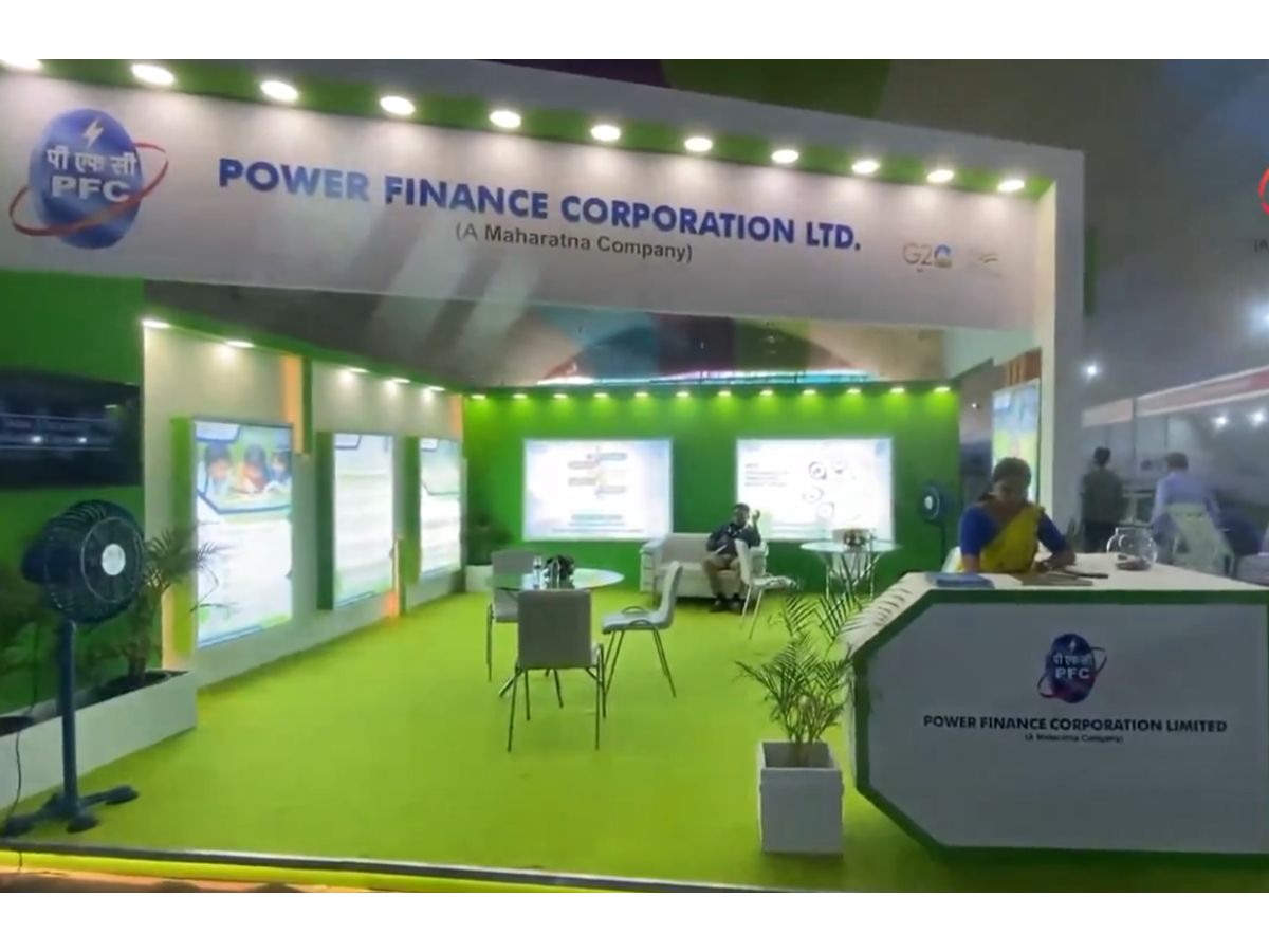 PFC's stall received host of enthusiastic & curious visitors in Vibrant North-East 2023 in Guwahati
