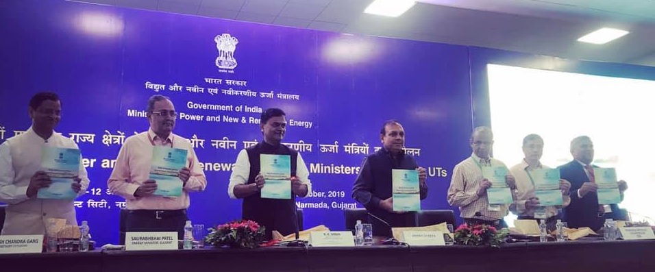 Raj K Singh India released the State Distribution Utilities - 7th Annual Integrated Rating Booklet