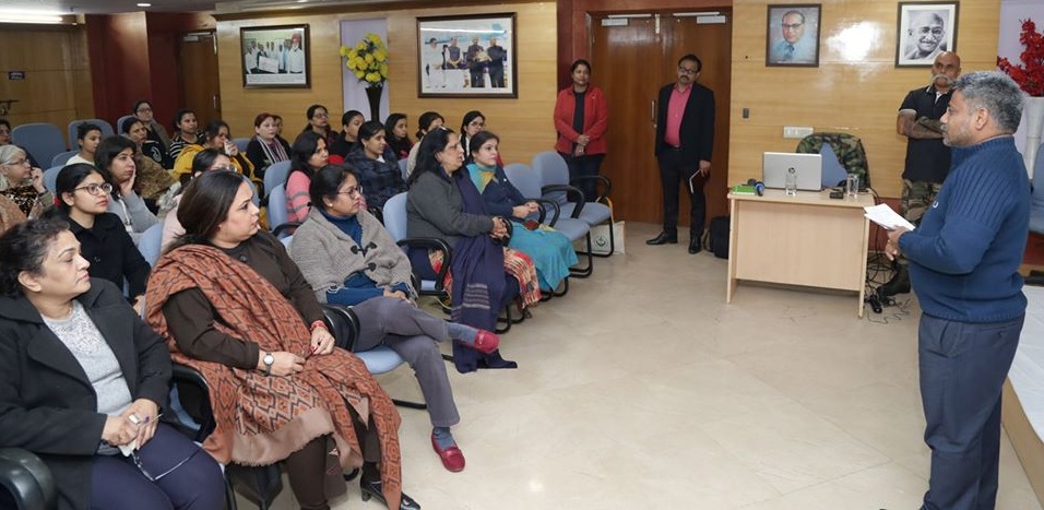 PFC organised a self defence training program for women