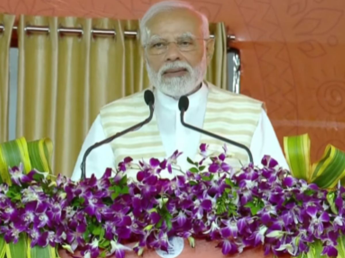 PM laid foundation stone of Rs. 5860 cr projects in Rajkot, Gujarat