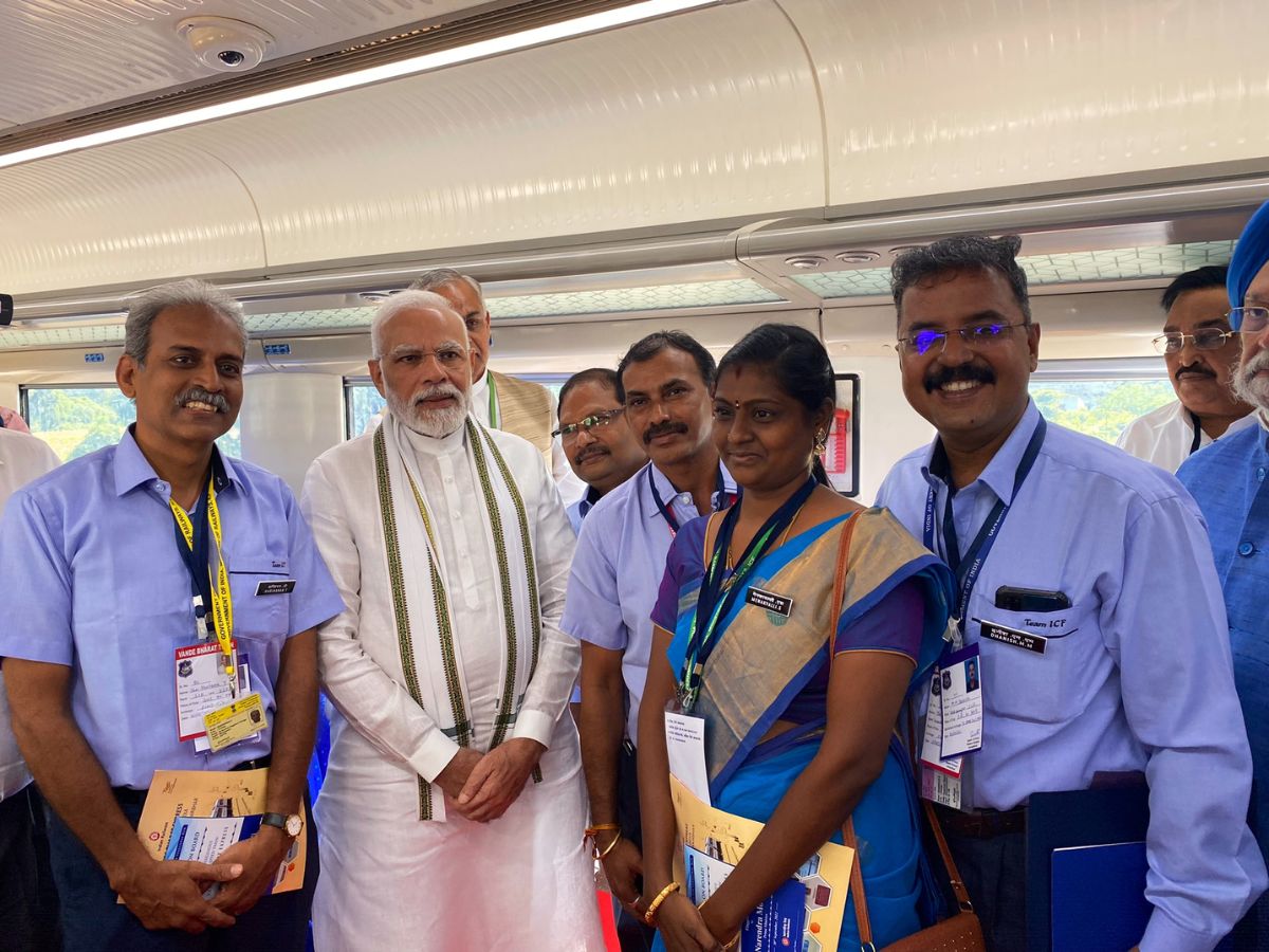 Vande Bharat Express: PM Modi Flag off Next-Gen Vande Bharat 2.0 in Gujarat