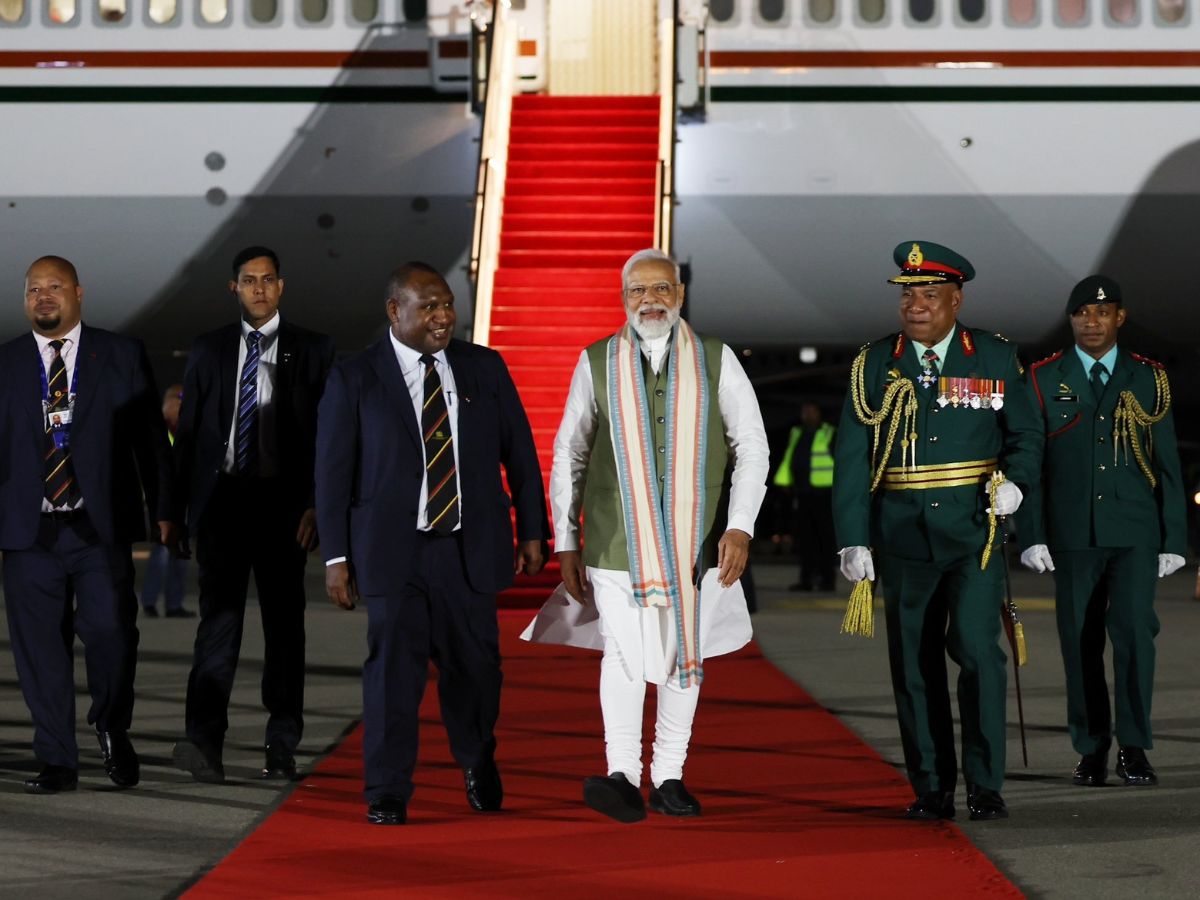 PM Modi's First visit to Papua New Guinea