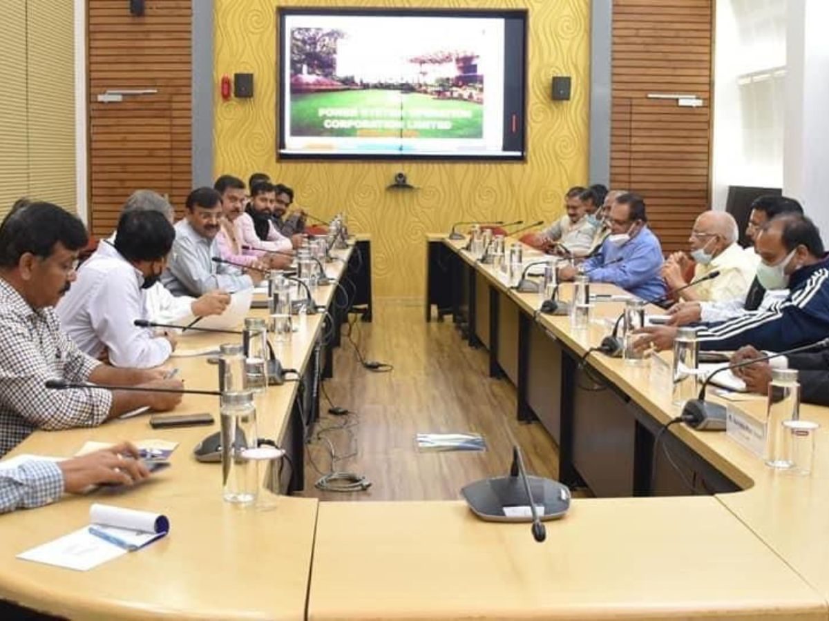 Electricity Minister of Kerala, K. Krishnankutty visits NRLDC, POSOCO