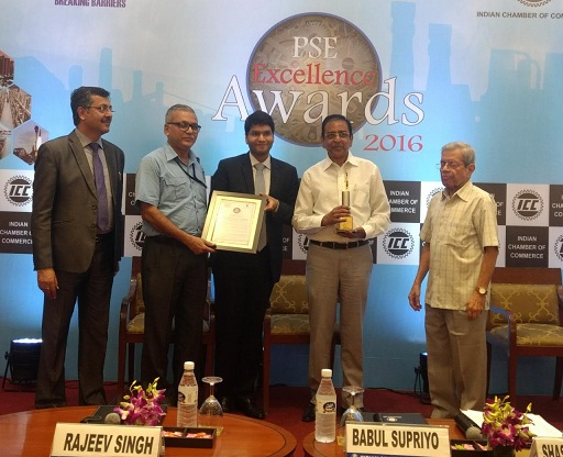 POWERGRID wins the Excellence award 