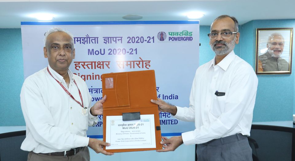 POWERGRID signed MoU with Ministry of Power Govt. of India