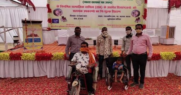 PowerGrid effort towards Divyangjans, distributed assistive devices under CSR