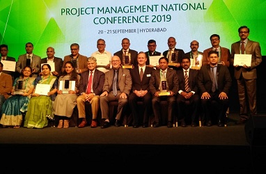 POWERGRID bags PMI India Awards 2019 at Hyderabad